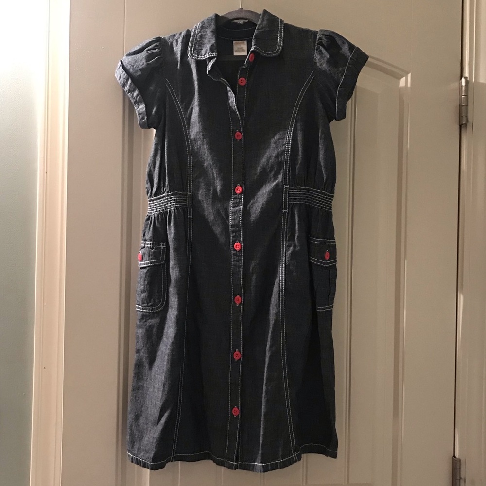 Gymboree Chambray short sleeve dress